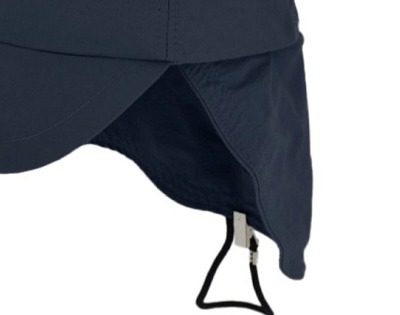 Kšiltovka tmavě modrá s ochrannou plachetku na krk - Baseball Cap Fiebig