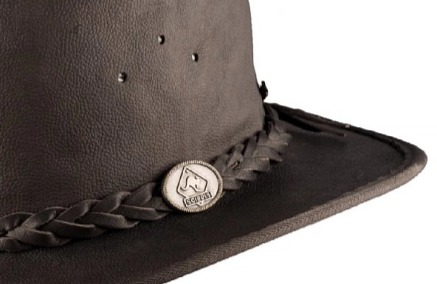 Australský klobouk kožený s klokaní kůže - Talaroo