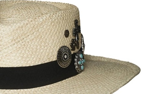 Westernový klobouk WILD AS YOU – ručně zdobený slaměný klobouk