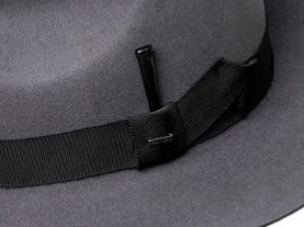 Luxusní klobouk z králičí a bobří srsti - NILSON
