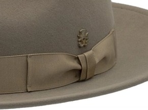 Luxusní béžový klobouk Mayser s širší krempou - Carlo (Limitovaná kolekce)