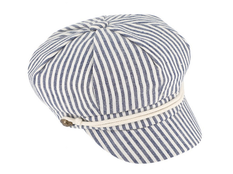 Dámská modrá letní bavlněná bekovka