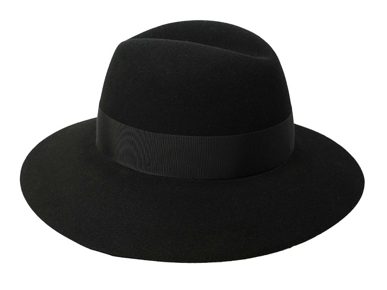 Dámský černý klobouk Borsalino - Claudette