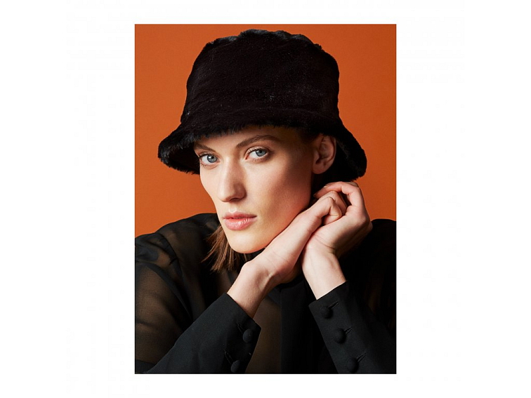 Luxusní chlupatý bucket hat - Mayser