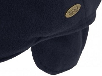 Zimní modrá bekovka driver cap od Fiebig - crushable (ušní klapky)