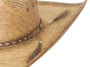 Westernový letní slaměný klobouk - TORNADO JUICE 15X