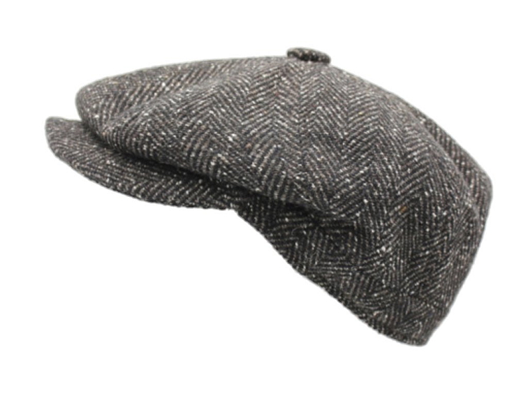 Zimní bekovka Hatteras od Fiebig - Vlna Tweed / Bekovka peaky blinders