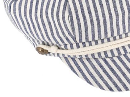 Dámská modrá letní bavlněná bekovka