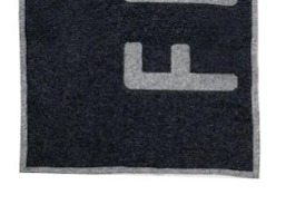 Šedá velká šála Fiebig - limitovaná kolekce