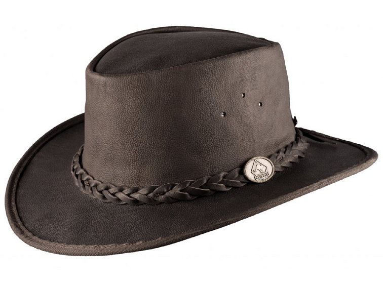 Australský klobouk kožený s klokaní kůže - Talaroo