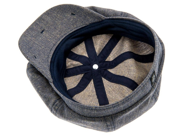 Letní modrá bekovka 8-panel od CTH Ericson - Alan Belo Blue