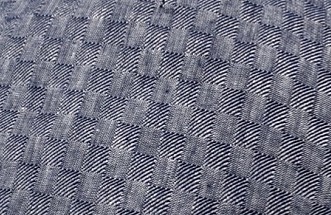 Pánská lněná letní bekovka - Fiebig since 1903 - modrá