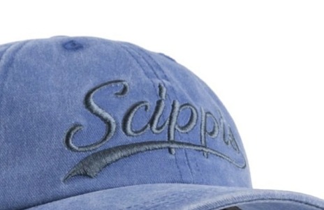 Australská světle modrá kšiltovka z seprané bavlny - SCIPPIS CAP