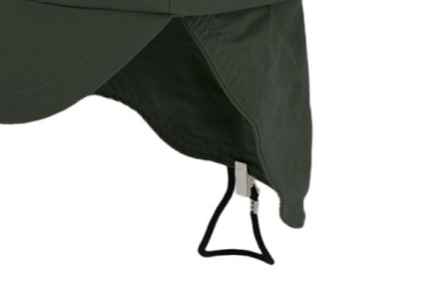 Kšiltovka olivová s ochrannou plachetku na krk - Baseball Cap Fiebig