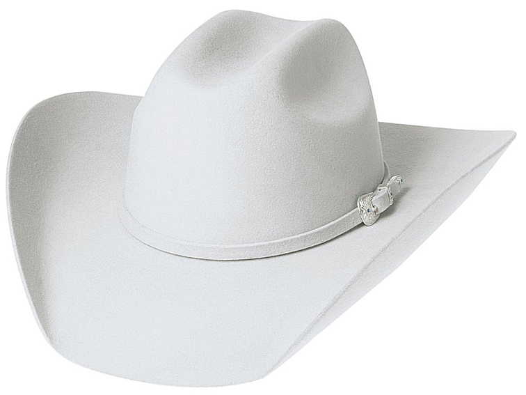Westernový Silverbelly klobouk LEGACY 8x