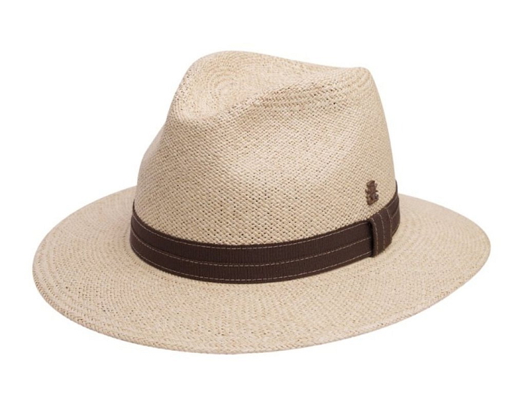 Luxusní panamský klobouk Fedora - Mayser Andrew Santos