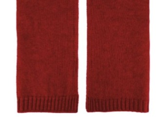 Bordó kašmírová šála Fiebig