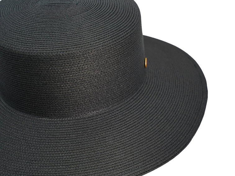 Dámský crushable letní slaměný klobouk Noreen černý - Mayser