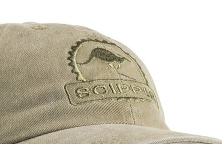 Australská khaki kšiltovka z seprané bavlny - CANVAS CAP