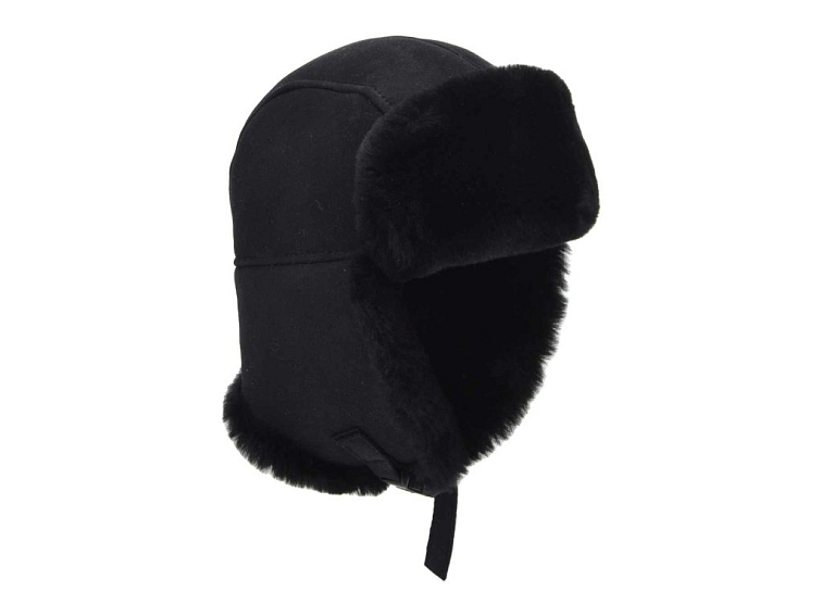 Unisex ušanka s jehněčí kožešinou - Seeberger