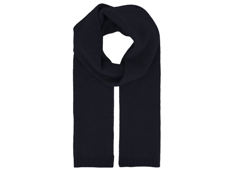 Modrá vlněná šála od Fiebig