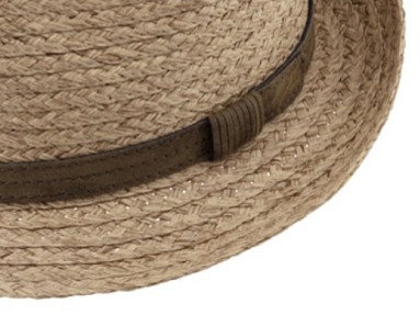 Unisex letní klobouk Trilby od Fiebig - Camel