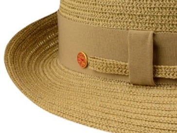 Dámský béžový klobouk Dorle - Cloche Mayser