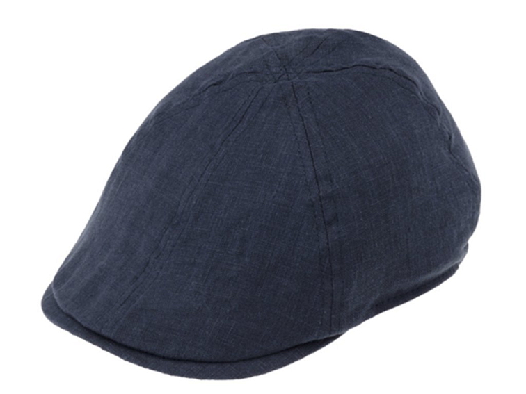 Pánská modrá 6-dílná letní lněná bekovka od Fiebig