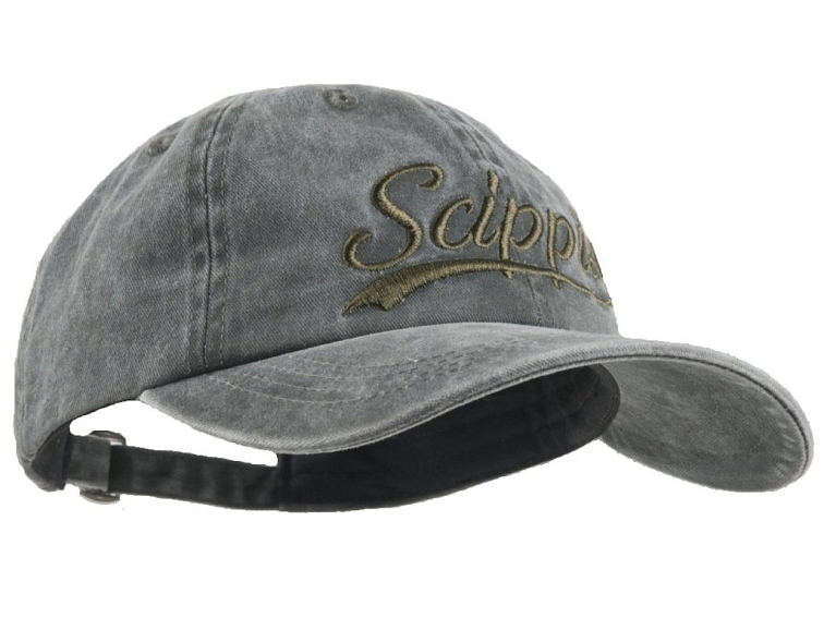 Australská šedá kšiltovka z seprané bavlny - SCIPPIS CAP