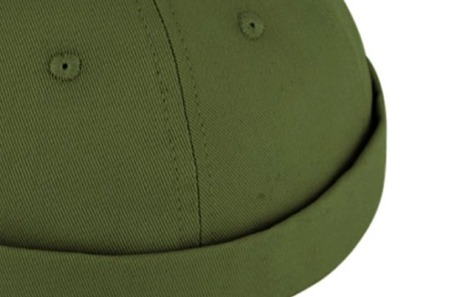 Bavlněná zelená čepice - Docker - Fiebig