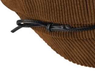 Dámská podzimní manšestrová bavlněná bekovka