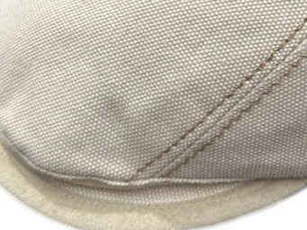 Bekovka driver cap od Fiebig bavlna - béžový kanvas