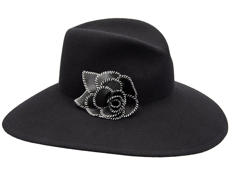 Dámský černý zimní klobouk Hilary - Mayser