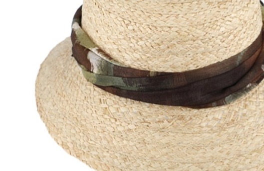Dámský letní slaměný klobouk Cloche - Fiebig