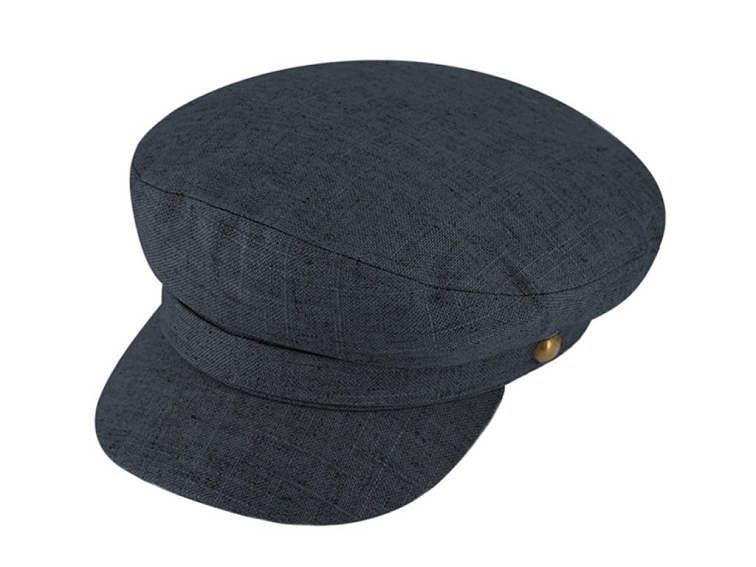 Námořnická lněná kapitánka - od Fiebig modrá
