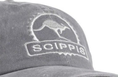 Australská šedá kšiltovka z seprané bavlny - CANVAS CAP