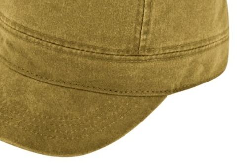 Vojenská kšiltovka - Army Cap - sepraná bavlna curry