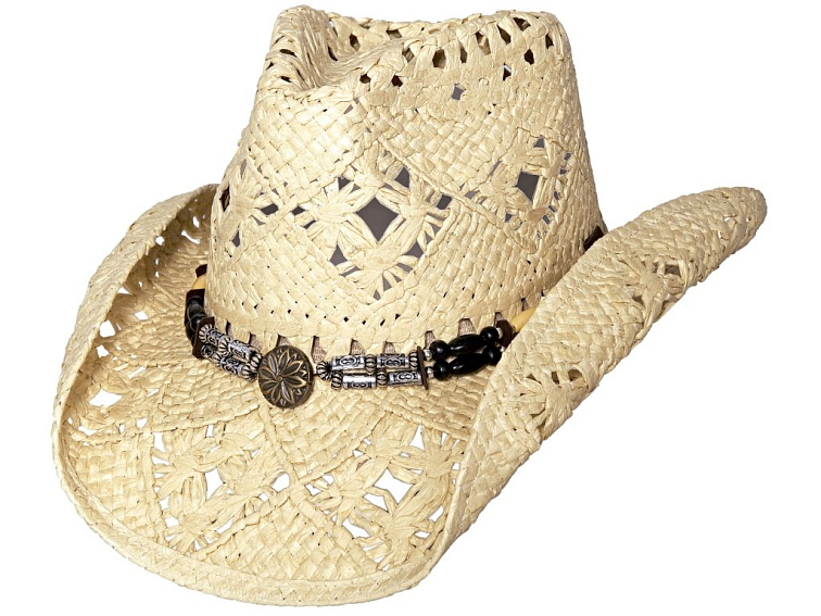 All Summer Long – westernový klobouk z Toyo Straw, přírodní