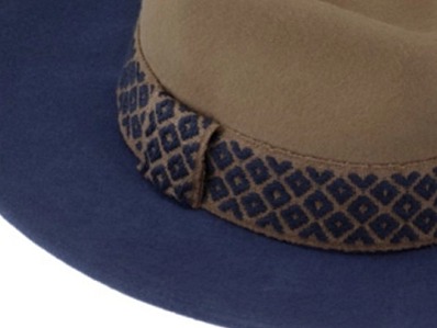 Dámský plstěný klobouk od Fiebig - Band