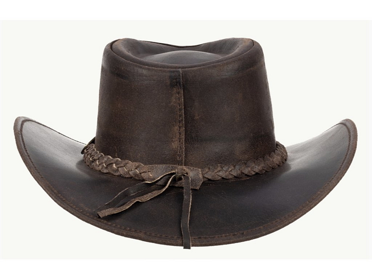 Australský klobouk kožený - FITZROY