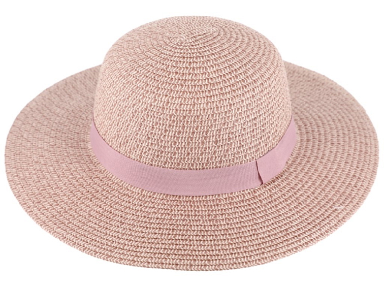 Klasický dámský slaměný klobouk Fiebig - Brim Hat