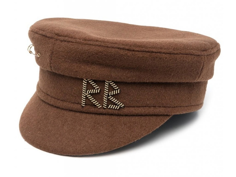 Kapitánka hnědá Ruslan Baginskiy - Ruslan Baginskiy Safety-pin Baker Boy Cap