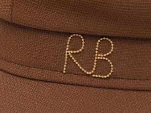 Kapitánka Ruslan Baginskiy - Monogram-embellished Baker Boy Cap