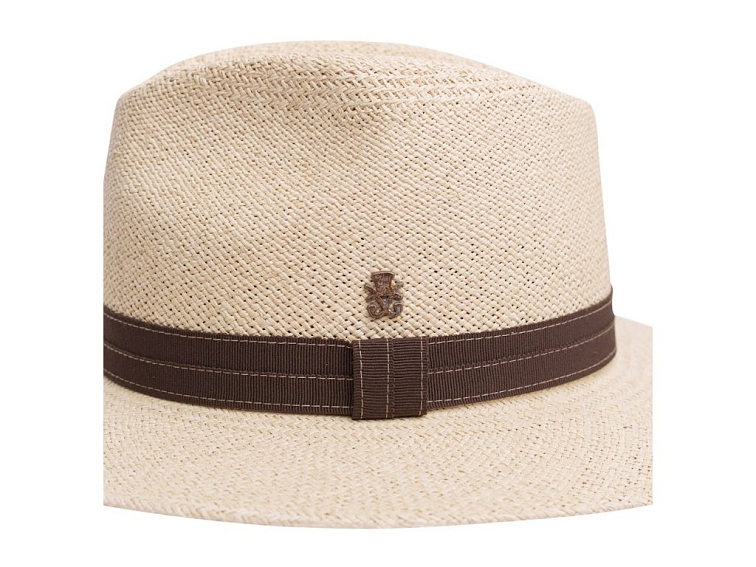 Luxusní panamský klobouk Fedora - Mayser Andrew Santos