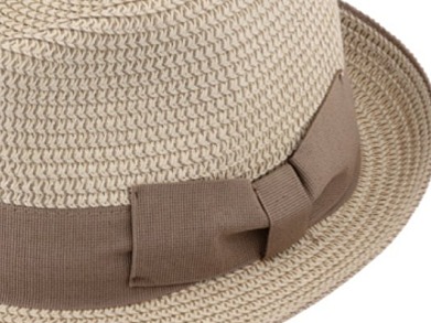 Letní klobouk Trilby od Fiebig - Trilby Prayer Beige