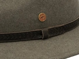 Cestovní nemačkavý voděodolný béžový klobouk Mayser - Mathis Mayser Nutria