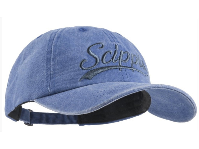 Australská světle modrá kšiltovka z seprané bavlny - SCIPPIS CAP