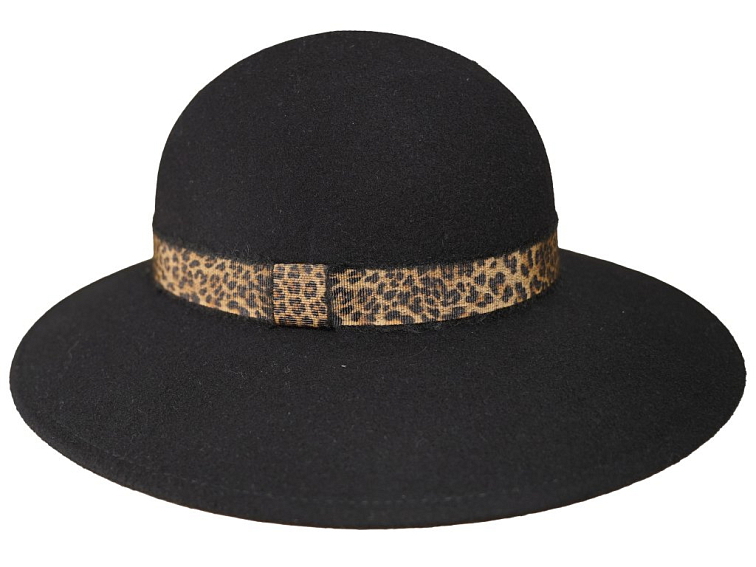 Dámský černý zimní klobouk Paola - Mayser