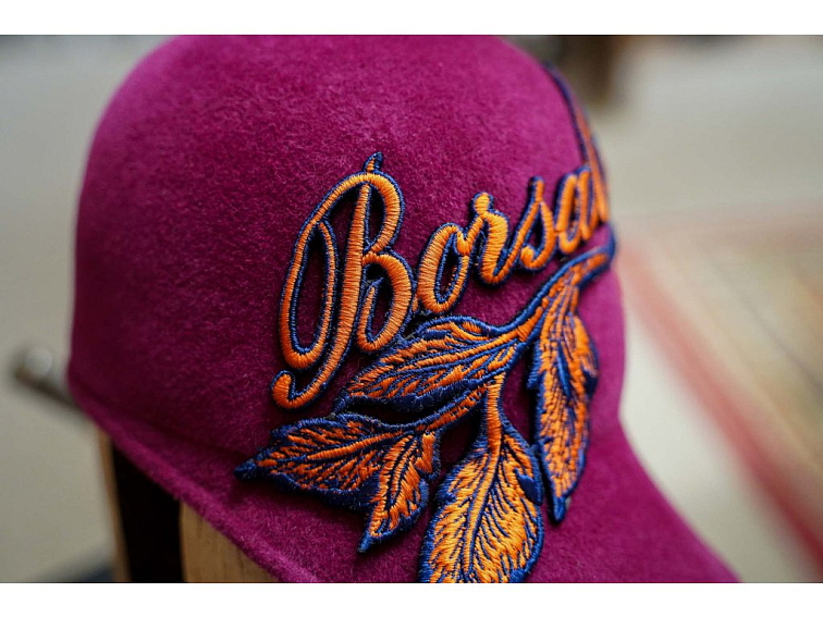 Luxusní plstěná kšiltovka Borsalino - Art Nouveau Baseball