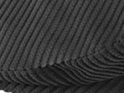 Pánská šedá manšestrová bekovka s nepromokavou podšívkou